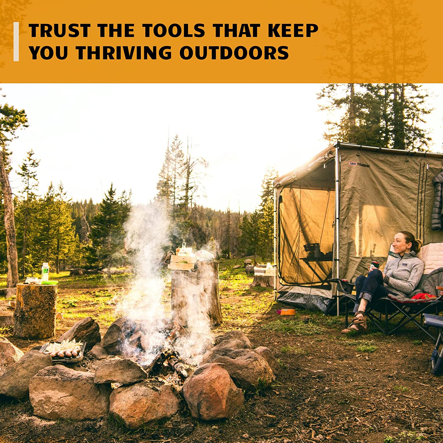 Survival Ferro Rod Fire Starter Kit & Backpacking Multitool4
