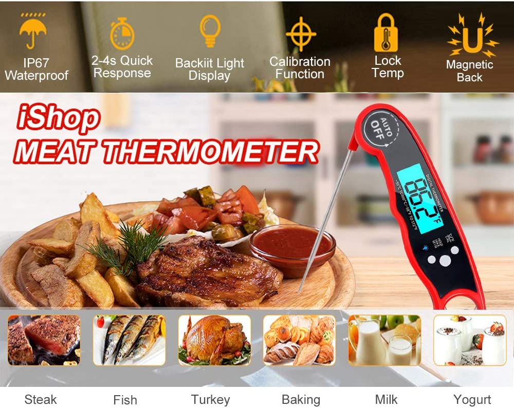 ThermoPro TP01 Digitl Met Thermometer - Instnt Kuwit | Ubuy